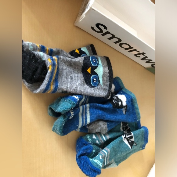Smartwool - VGUC - 3 pairs of toddler socks - Picture 1 of 5